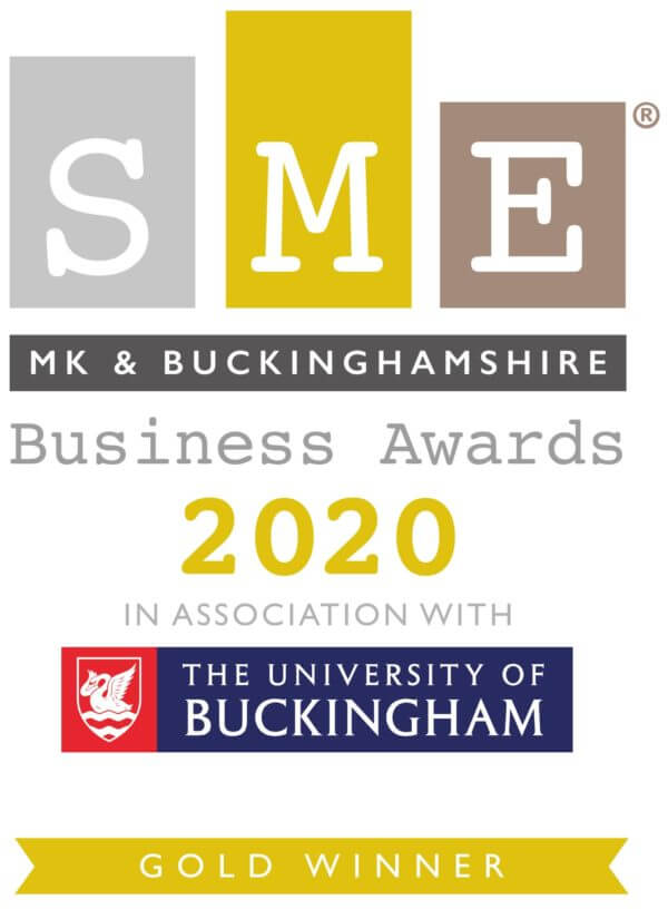 SME MK & Buckinghamshire Business Awards 2020, Gold Winner