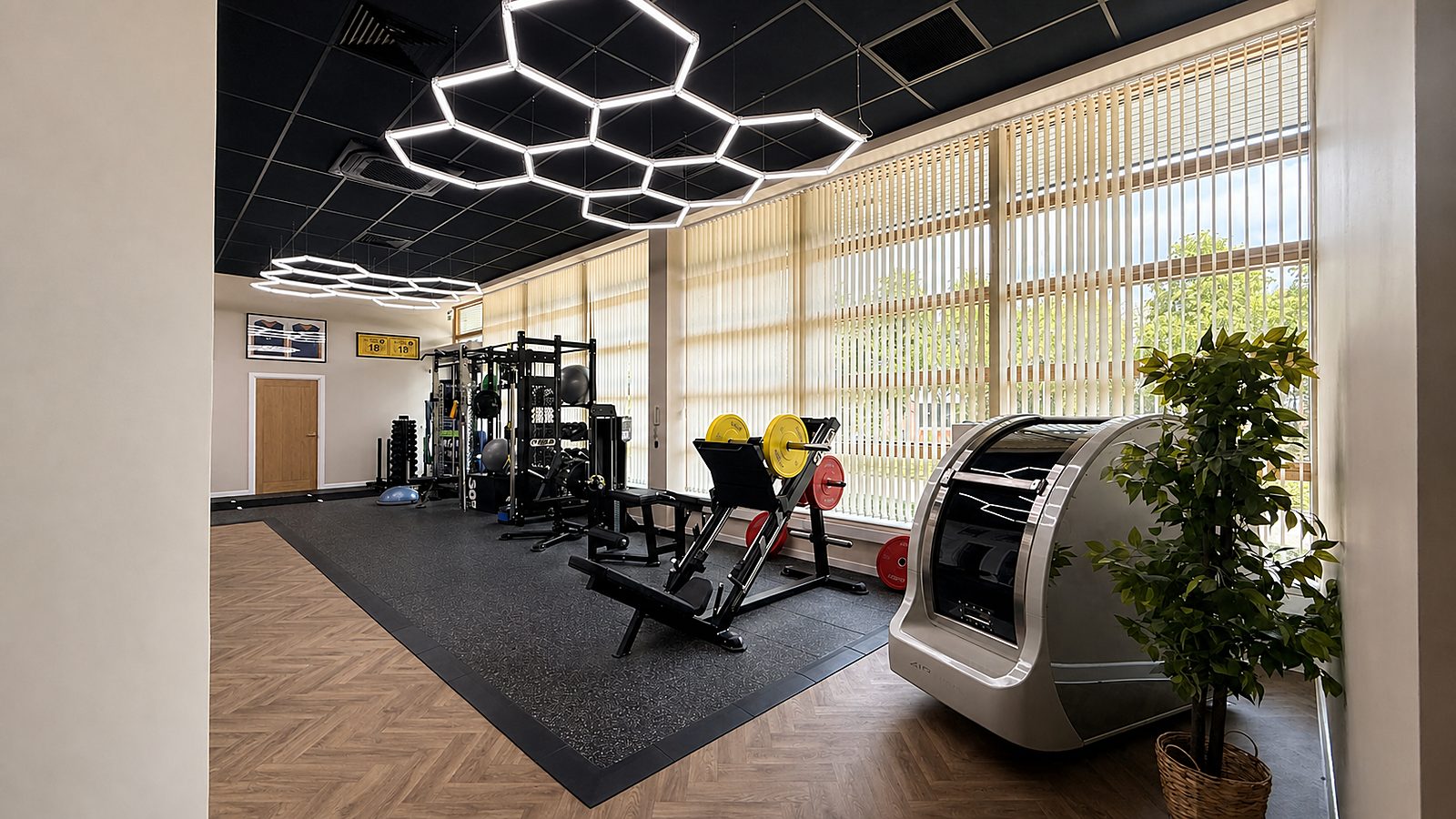 The performance and recovery facility at Hanbury Health, Milton Keynes