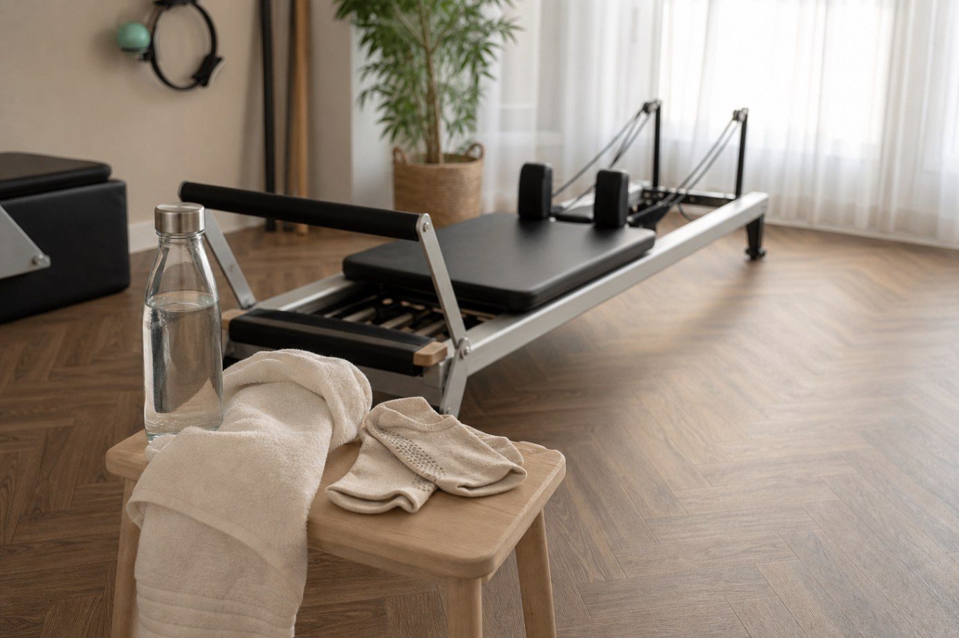 A first reformer Pilates class at Hanbury Health, Milton Keynes