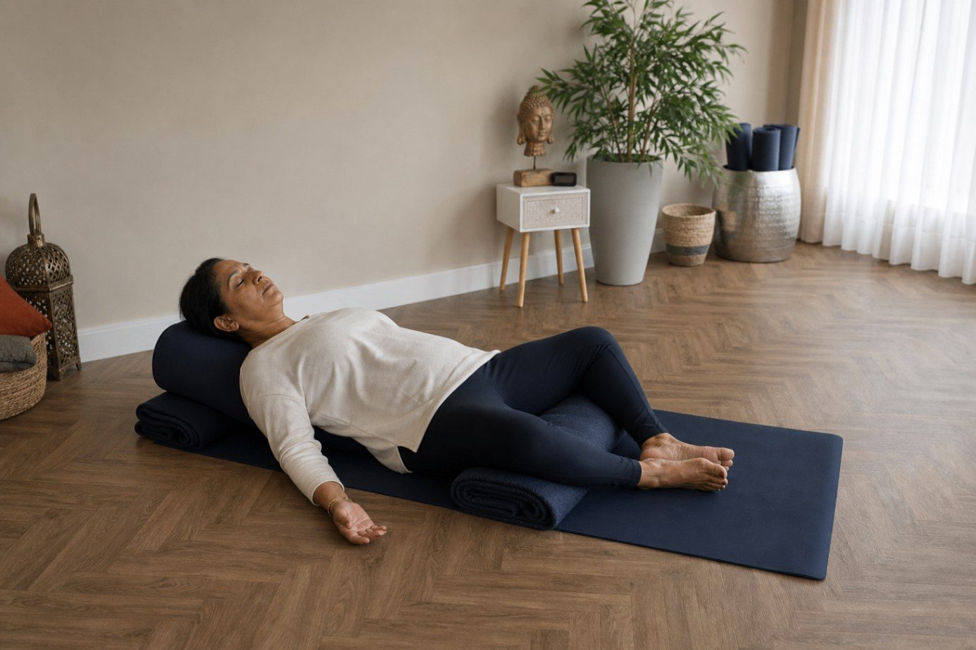 Yoga for menopause at Hanbury Health, Milton Keynes