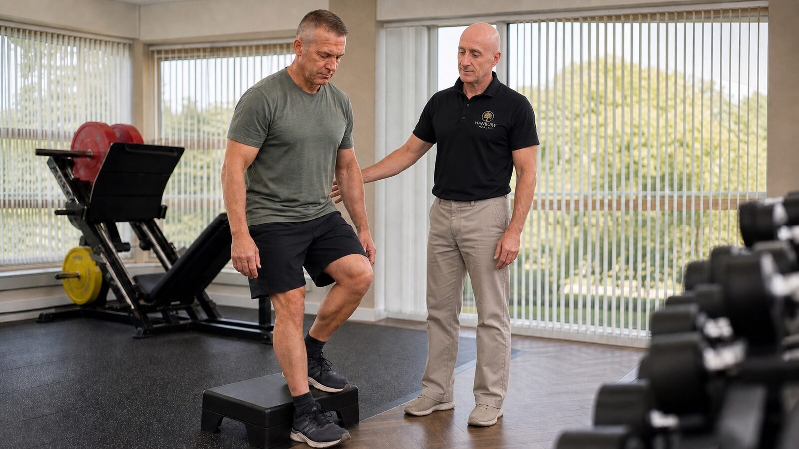 ACL reconstruction rehabilitation at Hanbury Health, Milton Keynes
