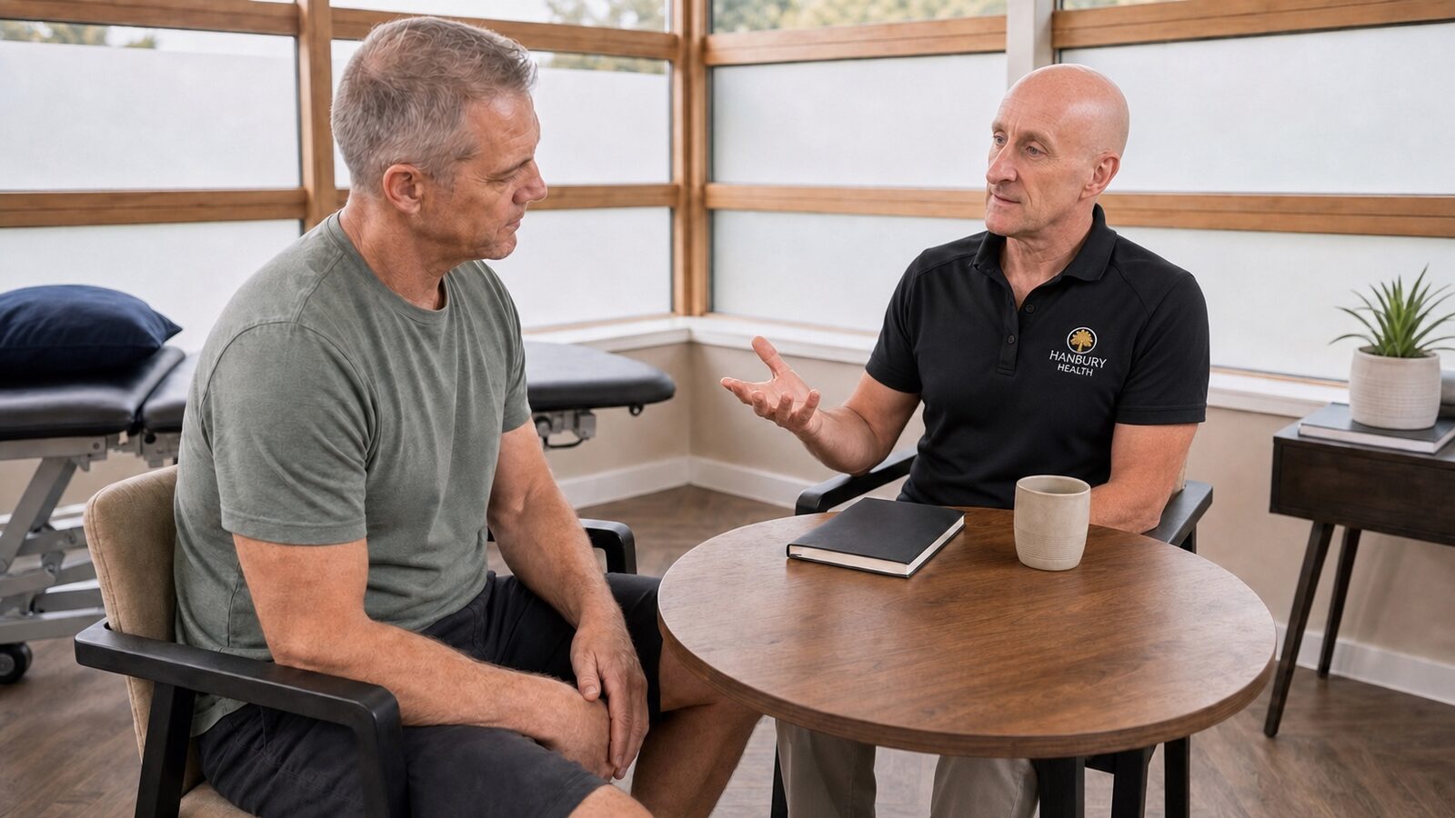 Choosing between physiotherapy, osteopathy and chiropractic at Hanbury Health, Milton Keynes