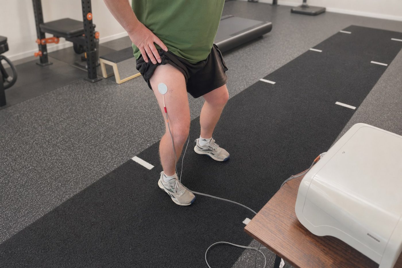 NEUBIE neuromuscular training for post-operative knee and muscle re-activation rehab